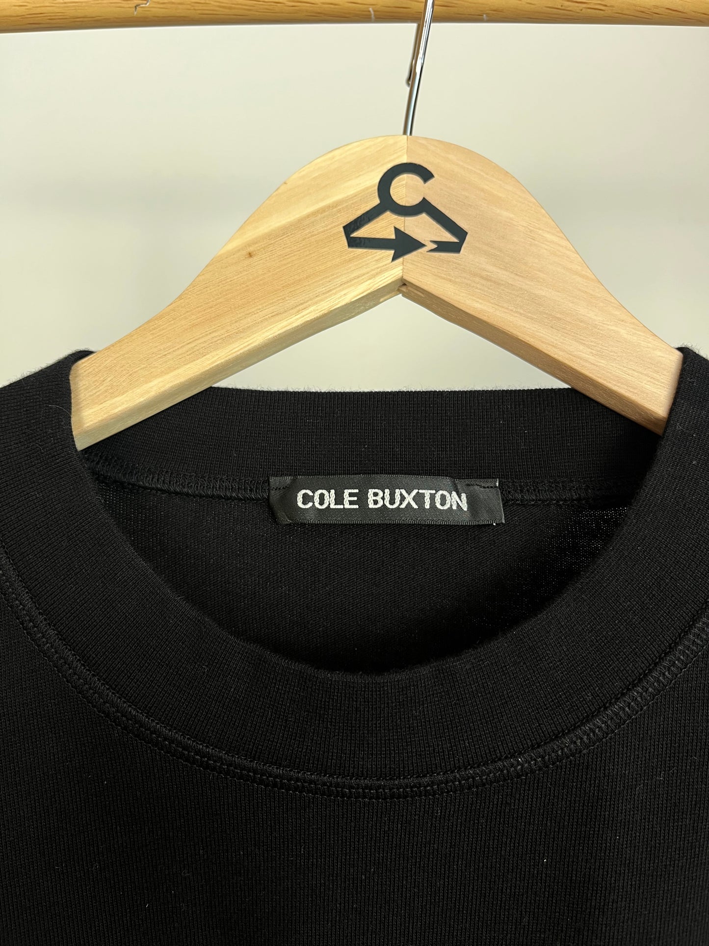 Cole Buxton Black T-Shirt - Medium
