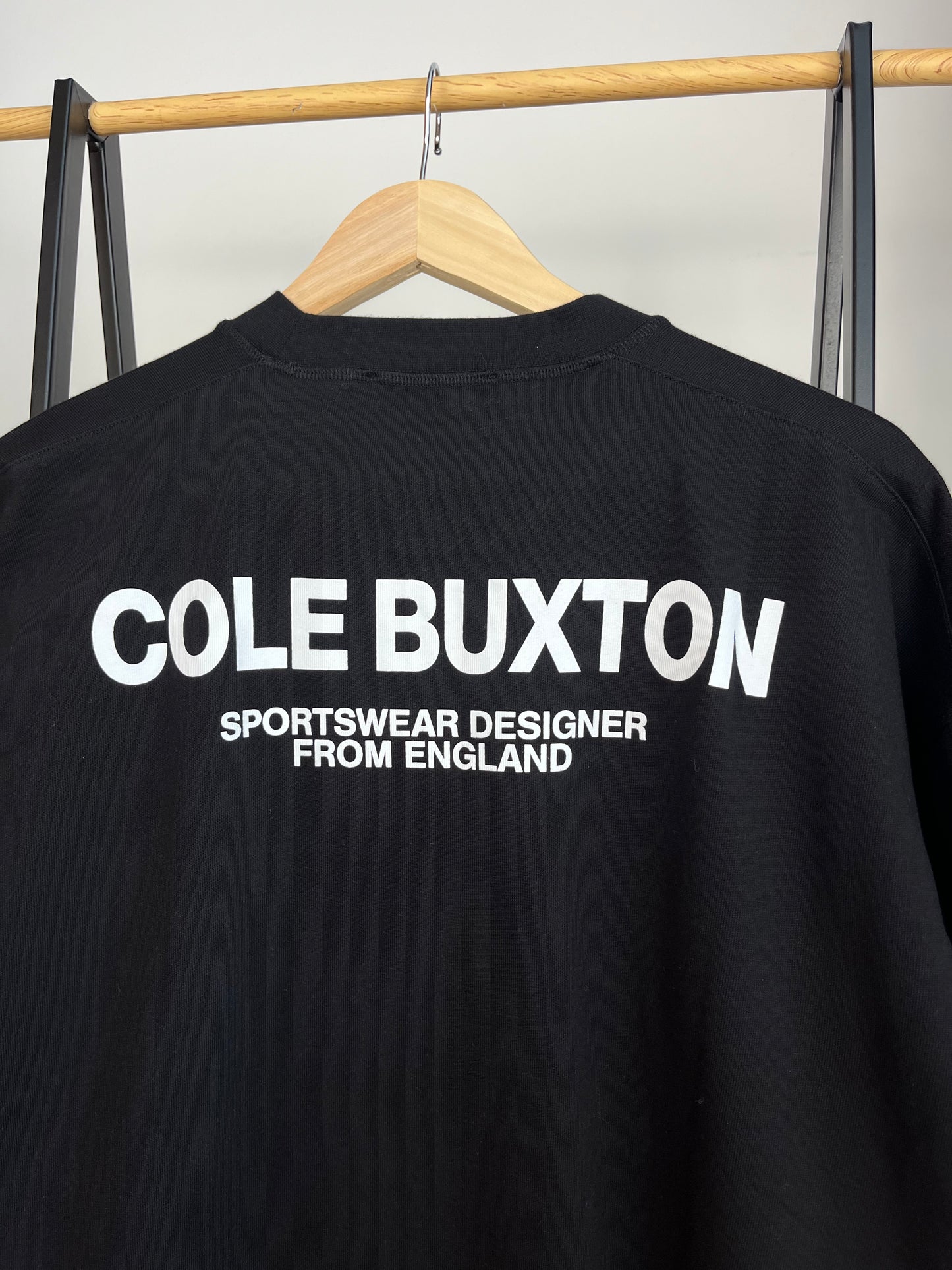 Cole Buxton Black T-Shirt - Medium