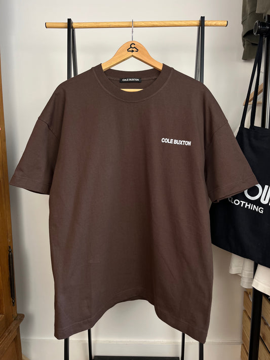 Cole Buxton Brown T-Shirt - Medium